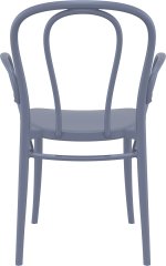 SİESTA VICTOR XL SANDALYE KOYU GRİ
