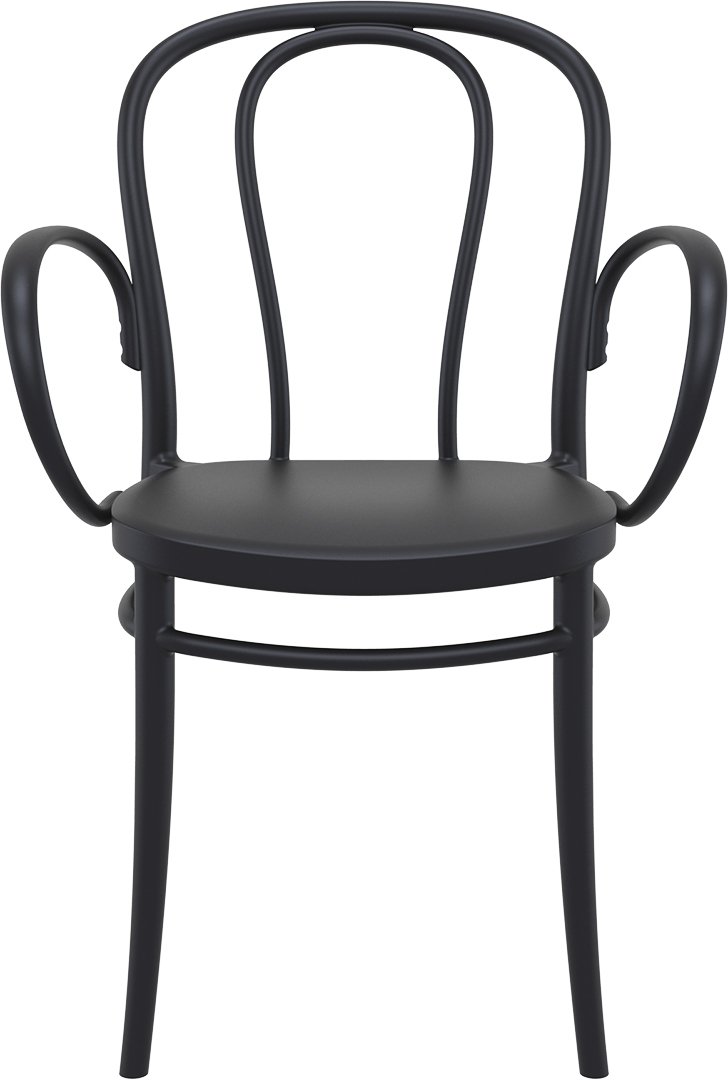 SİESTA VICTOR XL SANDALYE SİYAH