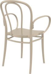 SİESTA VICTOR XL SANDALYE KUM GRİ