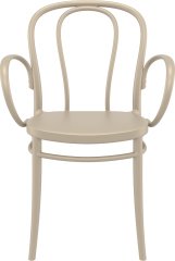 SİESTA VICTOR XL SANDALYE KUM GRİ