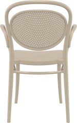 SİESTA MARCEL XL  SANDALYE KUM GRİ