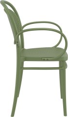 SİESTA MARCEL XL  SANDALYE ZEYTİN YEŞİLİ
