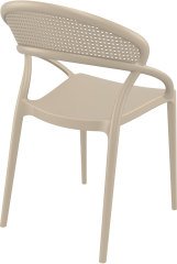 SİESTA SUNSET  SANDALYE KUM GRİ