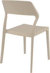 SİESTA SNOW SANDALYE KUM GRİ