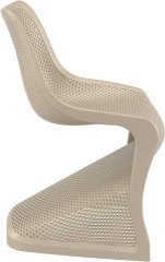 SİESTA  BLOOM SANDALYE KUM GRİ