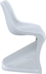 SİESTA  BLOOM SANDALYE GÜMÜŞ GRİ