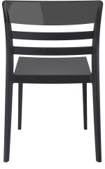 SİESTA MOON SANDALYE SİYAH TRNS. SİYAH