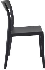 SİESTA MOON SANDALYE SİYAH TRNS. SİYAH