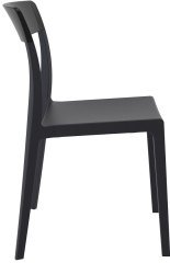 SİESTA FLASH  SANDALYE SİYAH TRNS. SİYAH