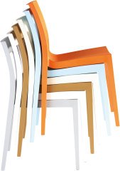 SİESTA LUCCA SANDALYE KOYU GRİ