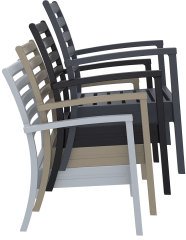 SİESTA ARTEMİS XL SANDALYE SİYAH