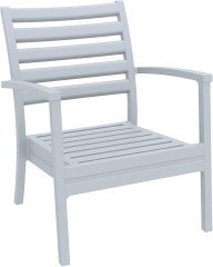 SİESTA ARTEMİS XL SANDALYE GÜMÜŞ GRİ