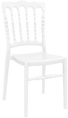 SİESTA CHIAVARI SANDALYE PARLAK BEYAZ
