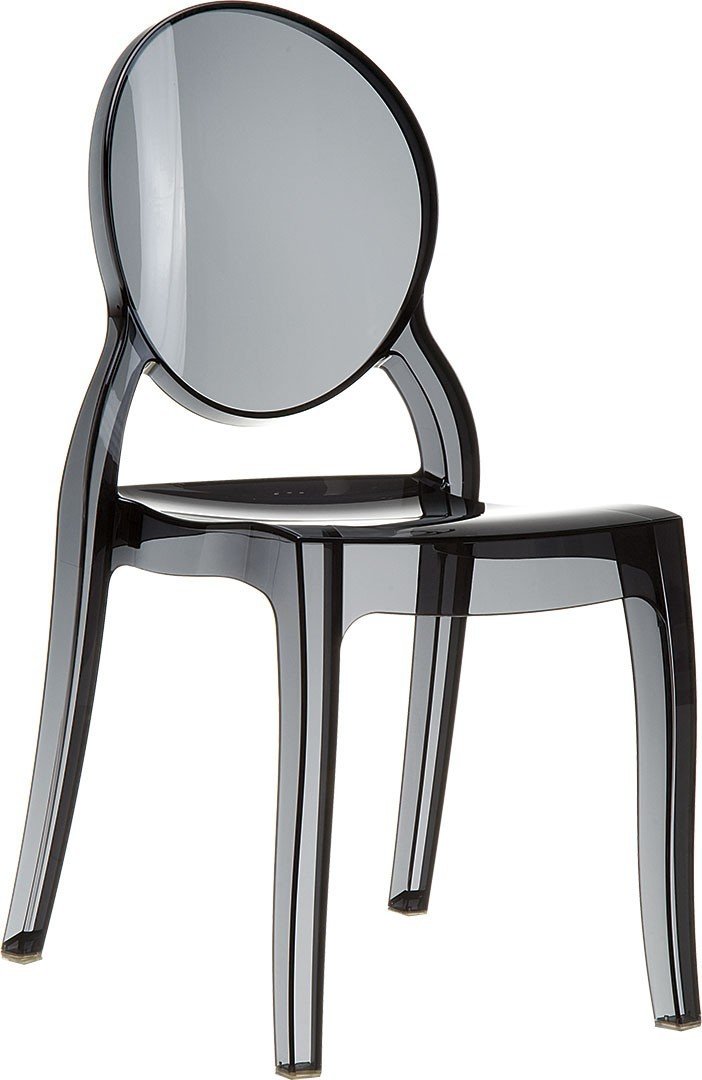 SİESTA ELIZABETH  SANDALYE SİYAH TRANSPARAN