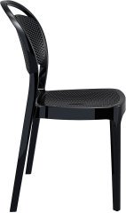 SİESTA BEE SANDALYE PARLAK SİYAH