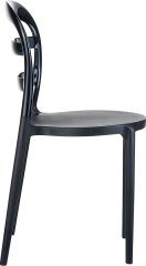 SİESTA MİSS BİBİ SANDALYE SİYAH TRNS. SİYAH