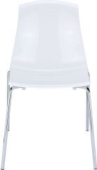 SİESTA ALLEGRA SANDALYE PARLAK BEYAZ