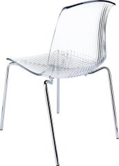 SİESTA ALLEGRA SANDALYE ŞEFFAF TRANSPARAN