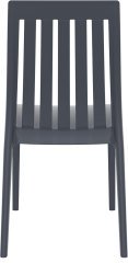 SİESTA SOHO SANDALYE KOYU GRİ
