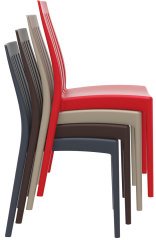 SİESTA SOHO SANDALYE KOYU GRİ