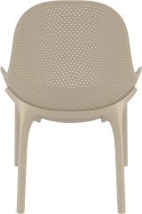 SİESTA SKY LOUNGE SANDALYE KUM GRİ