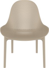 SİESTA SKY LOUNGE SANDALYE KUM GRİ