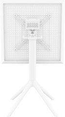 SİESTA  SKY KATLANIR MASA  60 CM BEYAZ