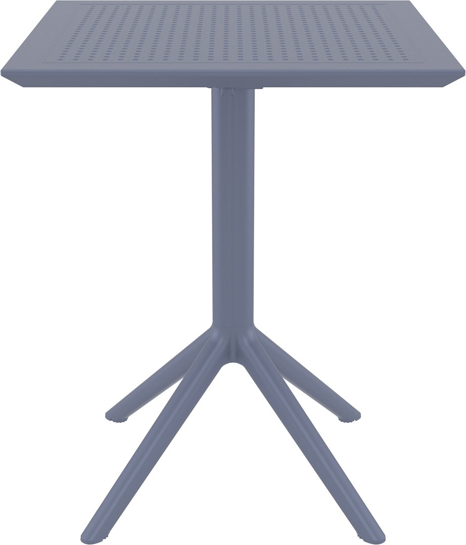 SİESTA  SKY KATLANIR MASA  60 CM KOYU GRİ