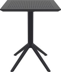 SİESTA  SKY KATLANIR MASA  60 CM SİYAH
