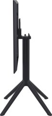 SİESTA  SKY KATLANIR MASA  60 CM SİYAH