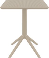 SİESTA  SKY KATLANIR MASA  60 CM KUM GRİ