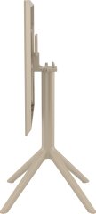 SİESTA  SKY KATLANIR MASA  60 CM KUM GRİ