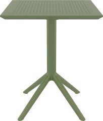 SİESTA  SKY KATLANIR MASA  60 CM ZEYTİN YEŞİLİ