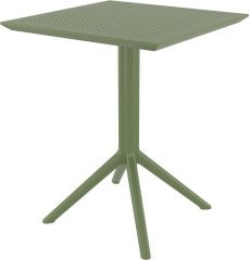 SİESTA  SKY KATLANIR MASA  60 CM ZEYTİN YEŞİLİ