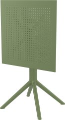 SİESTA  SKY KATLANIR MASA  60 CM ZEYTİN YEŞİLİ