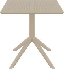 SİESTA SKY MASA 70 CM KUM GRİ