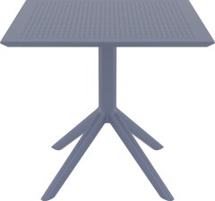 SİESTA SKY MASA 80 CM KOYU GRİ