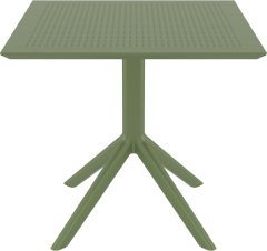 SİESTA SKY MASA 80 CM ZEYTİN YEŞİLİ