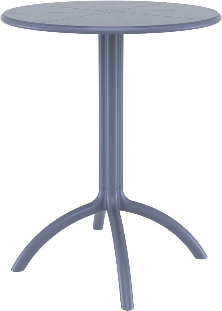 SİESTA OCTOPUS MASA  60 CM KOYU GRİ