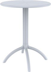 SİESTA OCTOPUS MASA  60 CM GÜMÜŞ GRİ