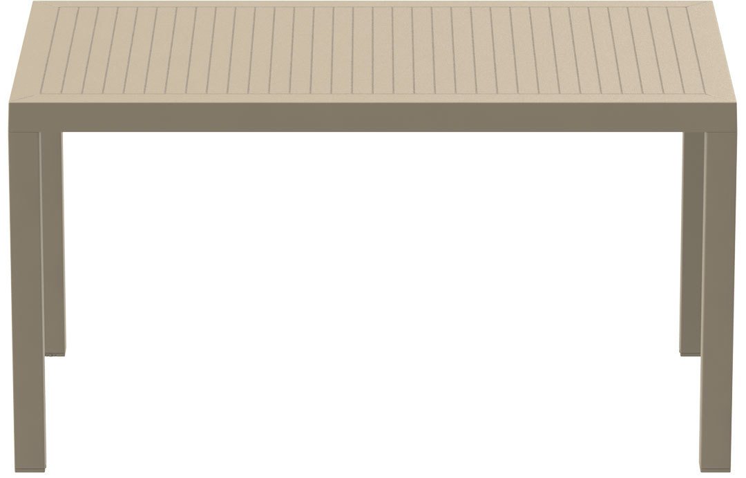 SİESTA ARES MASA 140 CM KUM GRİ