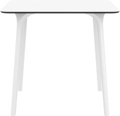 SİESTA MAYA KARE MASA 80 CM BEYAZ