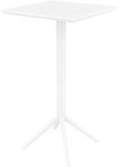 SİESTA SKY KATLANIR BAR MASASI 60 CM BEYAZ