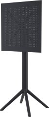 SİESTA SKY KATLANIR BAR MASASI 60 CM SİYAH