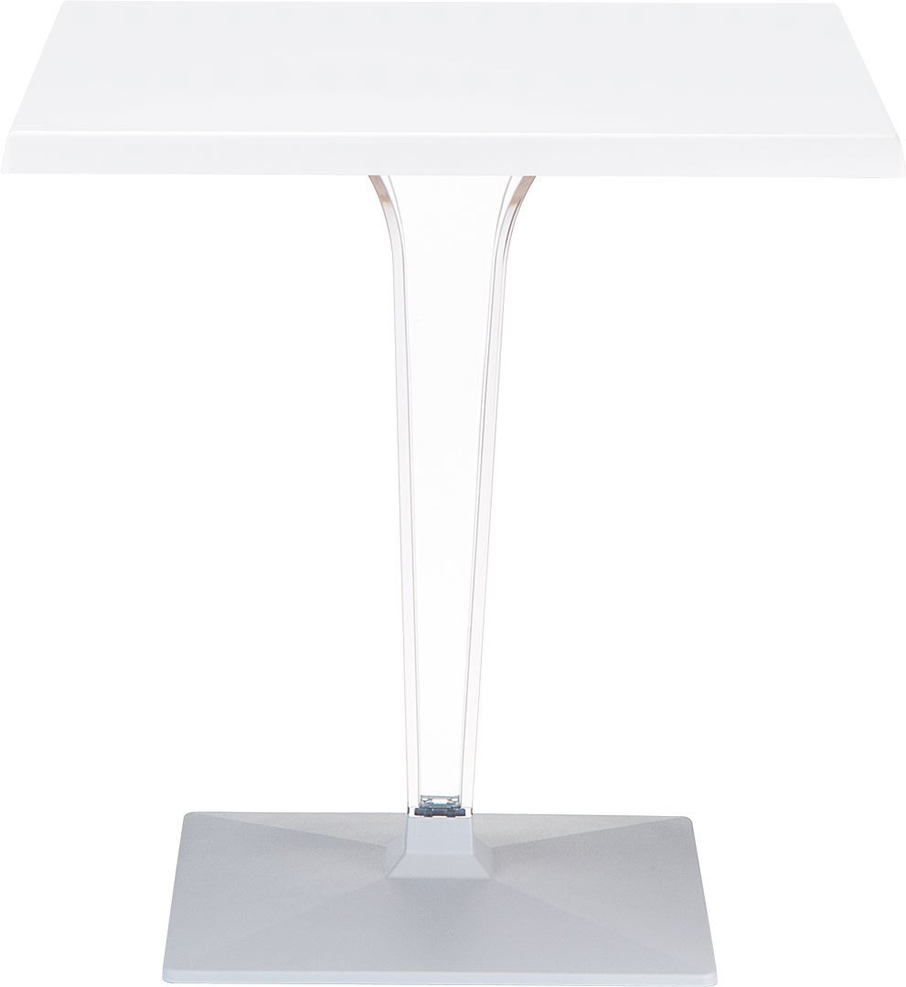 SİESTA ICE KARE MASA 70 CM BEYAZ