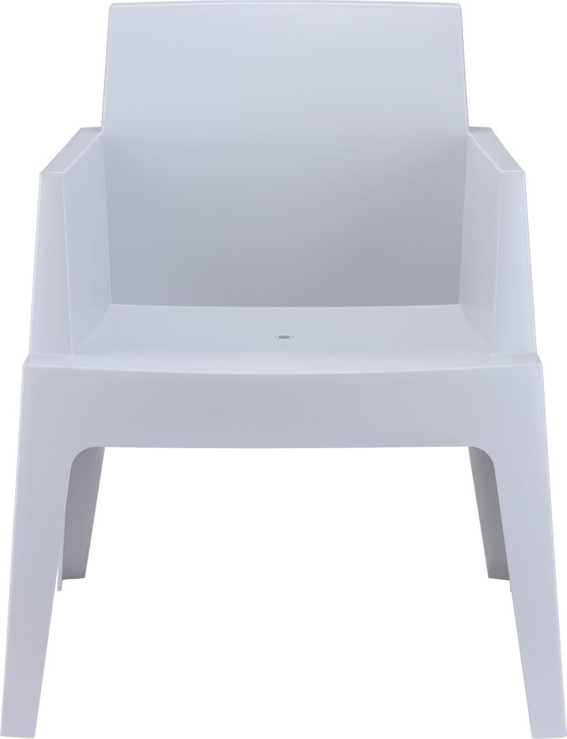 SİESTA BOX TEKLİ SOFA / KOLTUK GÜMÜŞ GRİ