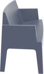SİESTA BOX İKİLİ SOFA / KOLTUK KOYU GRİ