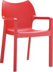 SİESTA DİVA SANDALYE KIRMIZI