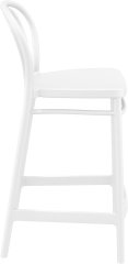 SİESTA VİCTOR BAR SANDALYESİ 65 CM BEYAZ