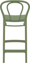 SİESTA VİCTOR BAR SANDALYESİ 65 CM ZEYTİN YEŞİLİ